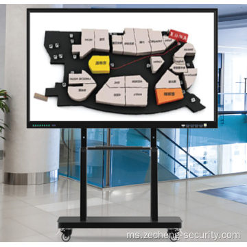 Papan Pintar Interaktif HD Skrin Besar 98 Inch